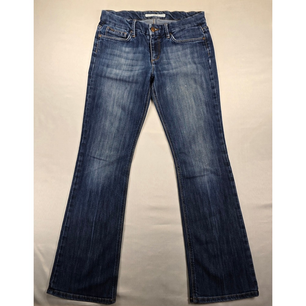 Joe's Jeans Provocateur Women 28 Blue Bootcut Low Rise Denim Pants